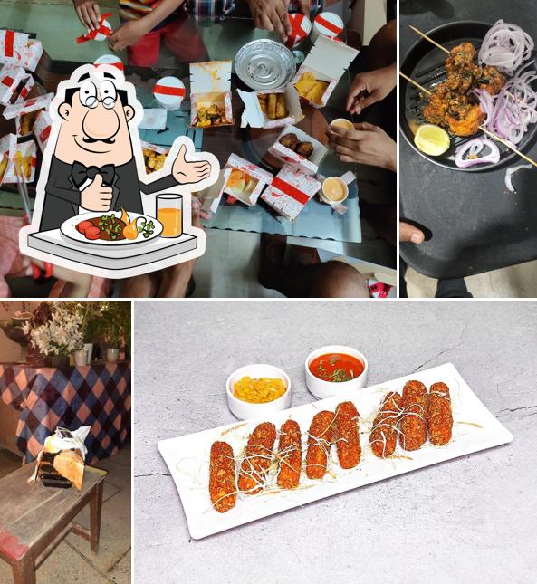 Food at Bbq Halt