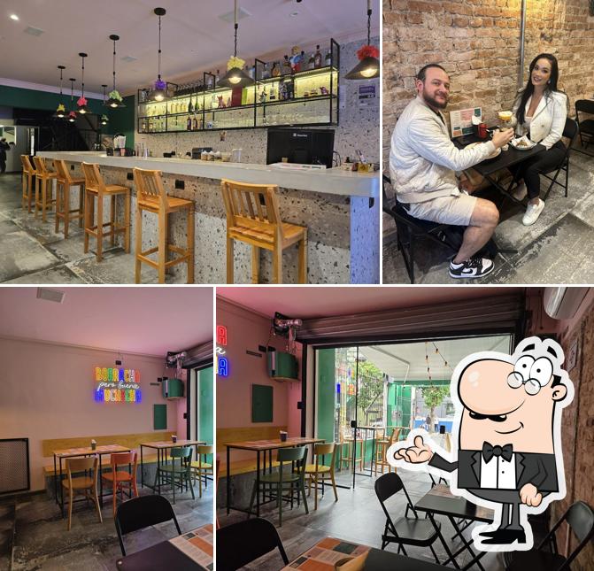 O interior do Waska - Restobar Latino