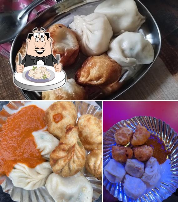 Dumplings at Yummy Momos & Kathi Rolls