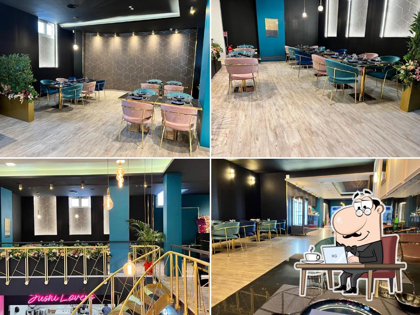 Gli interni di YoYo Sushu Restaurant