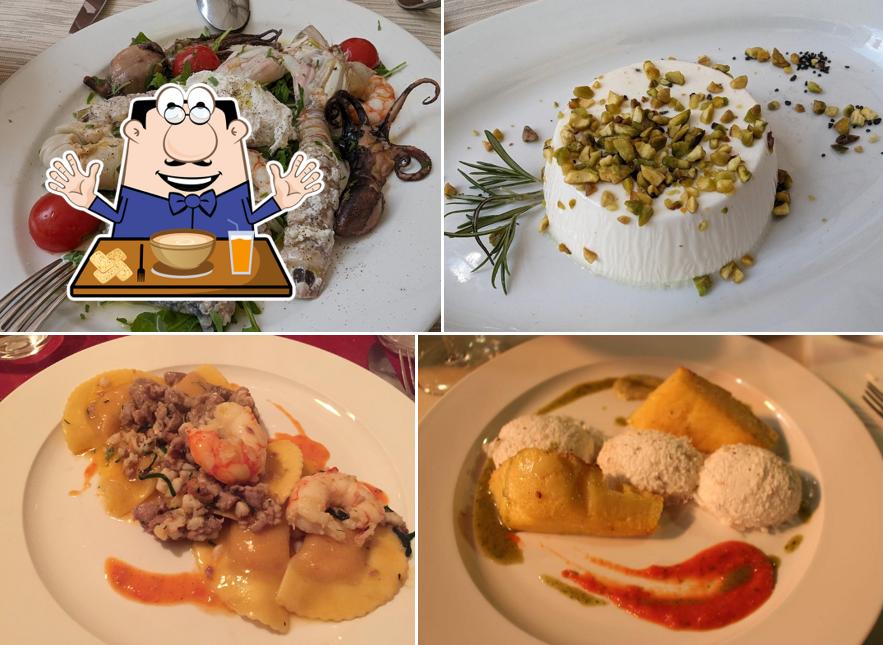 Platti al Osteria Alla Frasca