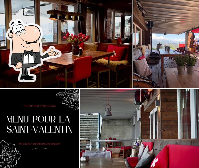 Gli interni di Brasserie Dahu