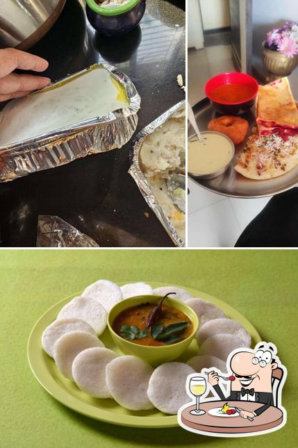 Among various things one can find food and beverage at Cafe Chutney Sambar