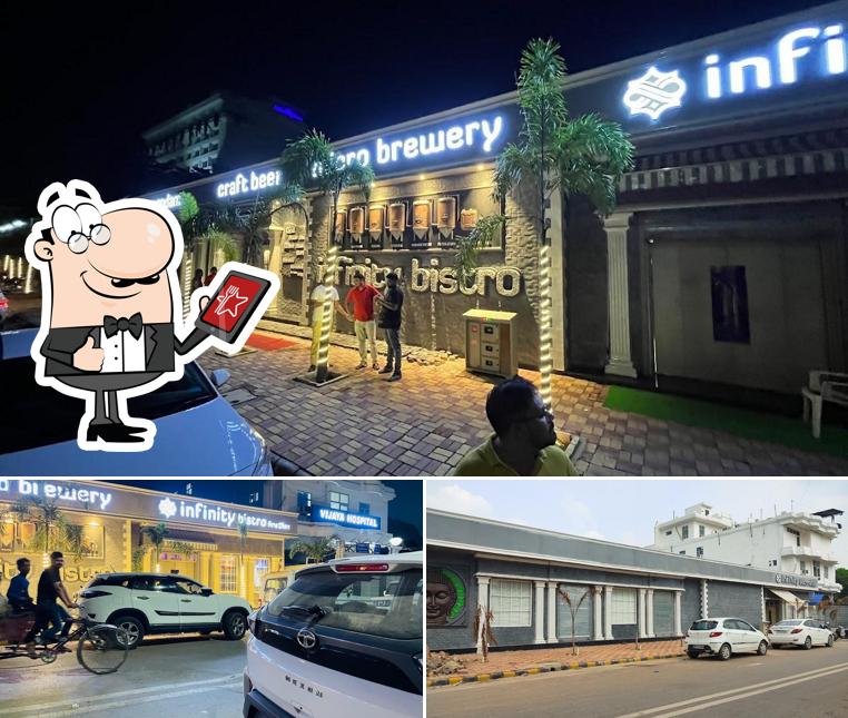 Check out how Infinity Bistro looks outside