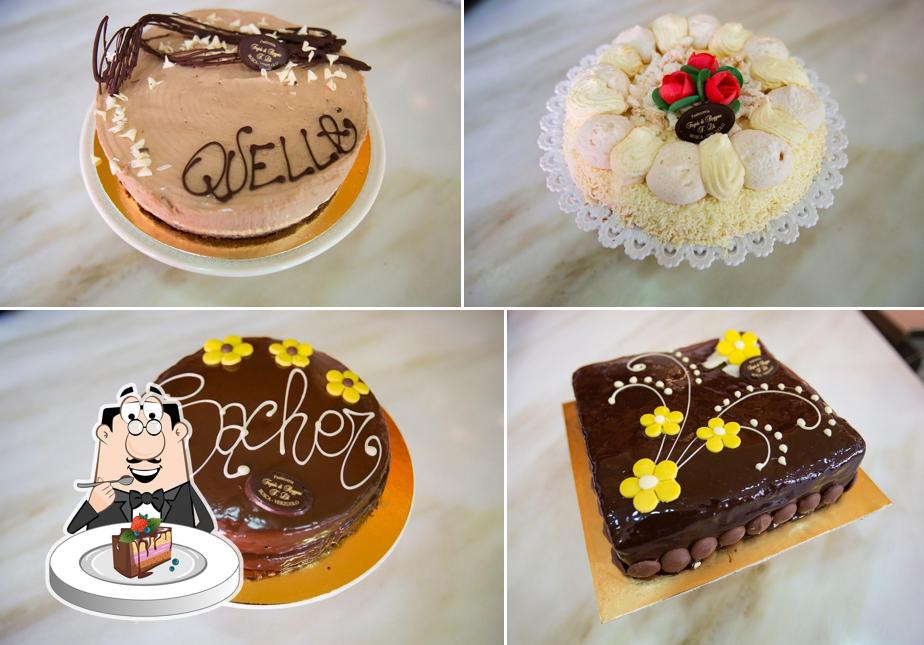 Torta al cioccolato al Bar Pasticceria Fagiolo di ROGGERO