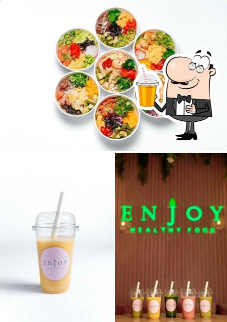 Profitez d'une boisson à ENjOY