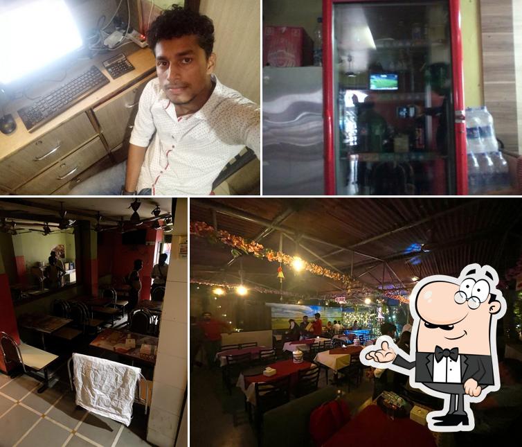The interior of Krishna Sagar Family Restaurant And Bar