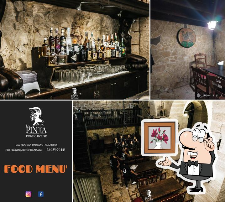 Gli interni di La Pinta - Birreria Pub