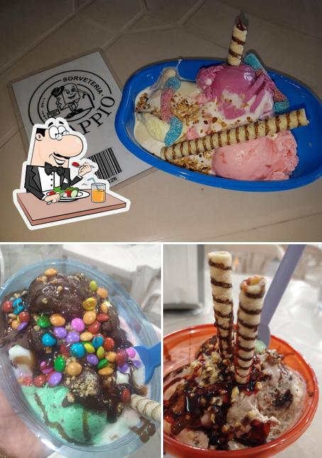 Banana split em Sorveteria Cappio