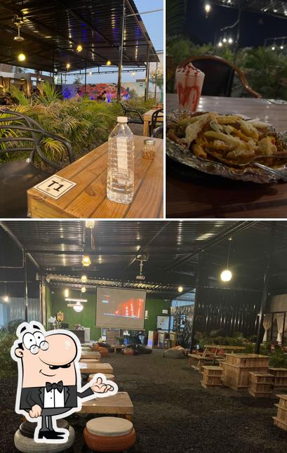 The interior of The Nirvana Cafe
