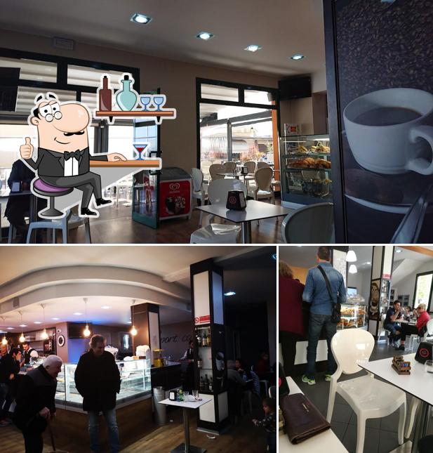 Gli interni di Sport cafè