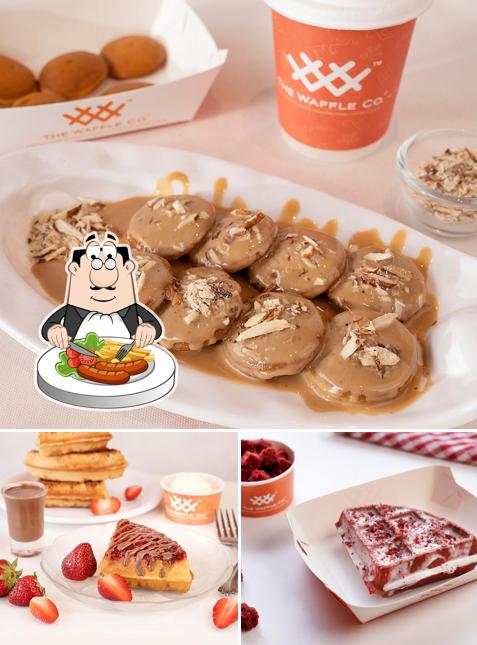 Food at The Waffle Co