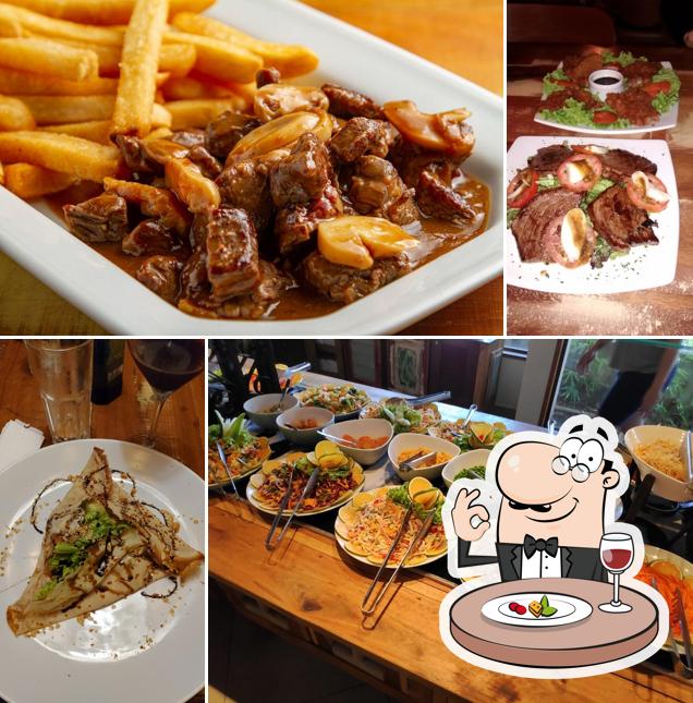 Comida em Papa Capim