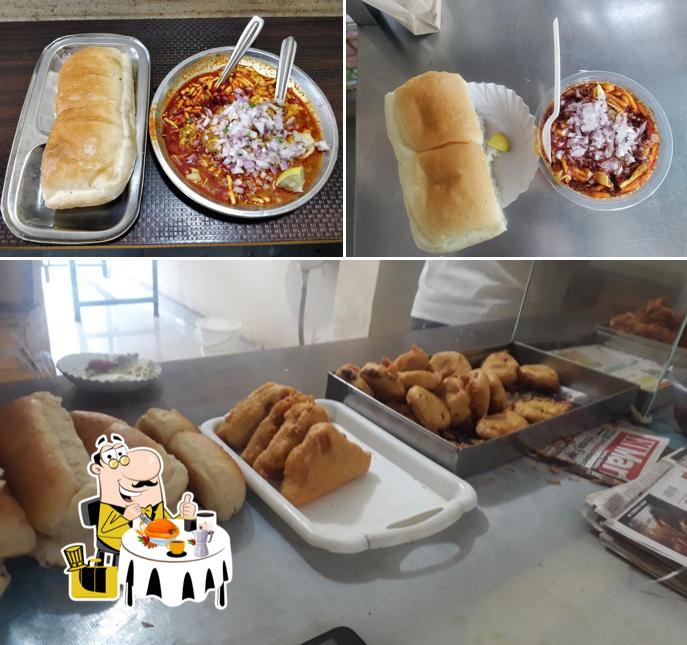 Meals at स्वादिष्ट वडापाव आणि मिसळ पाव