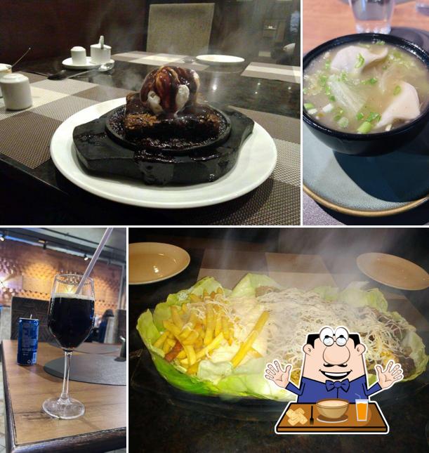 Food at The Morsel Restaurant