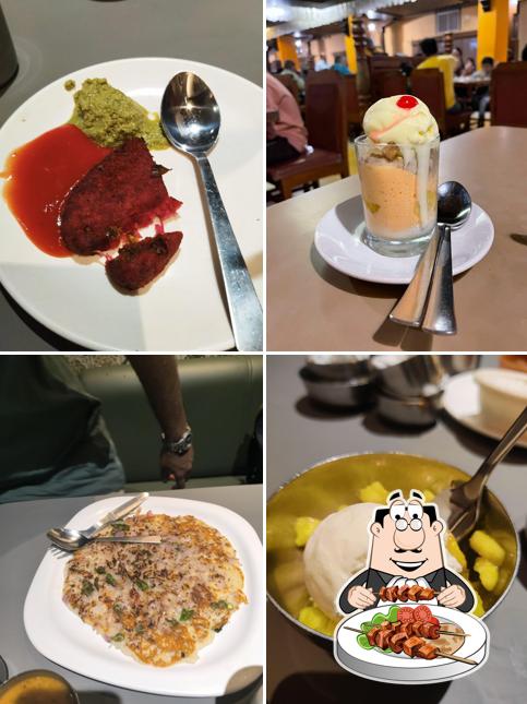 Food at Woodlands Restaurant