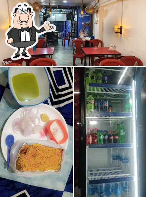The image of AL-LAZEEZ RESTAURANT’s interior and food