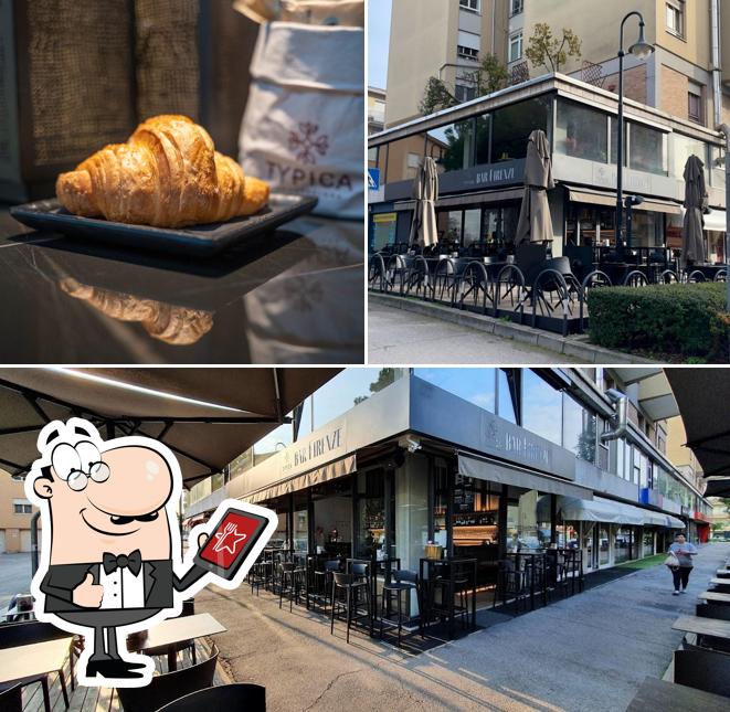 La foto di esterno e cibo da Bar - Firenze