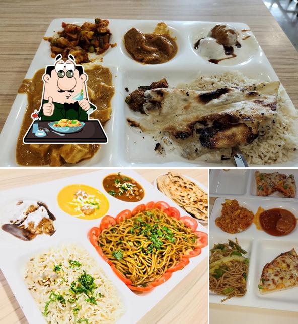 Food at Express vegetarian