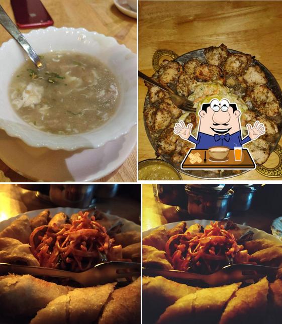 Clam chowder at Mehak e punjab