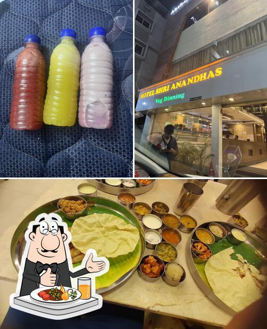 Food at Hotel Shri Anandhas