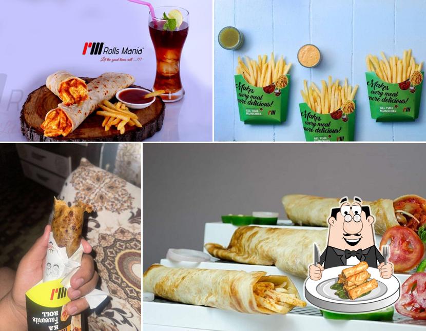 Spring rolls at Rolls Mania