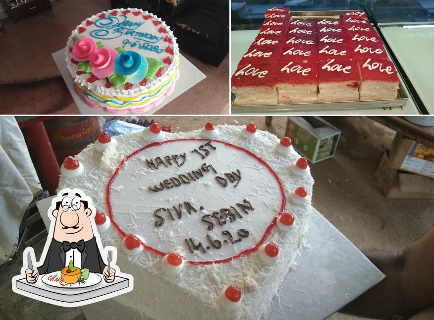 Food at Naveen Bakery
