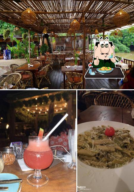 The restaurant's food and interior