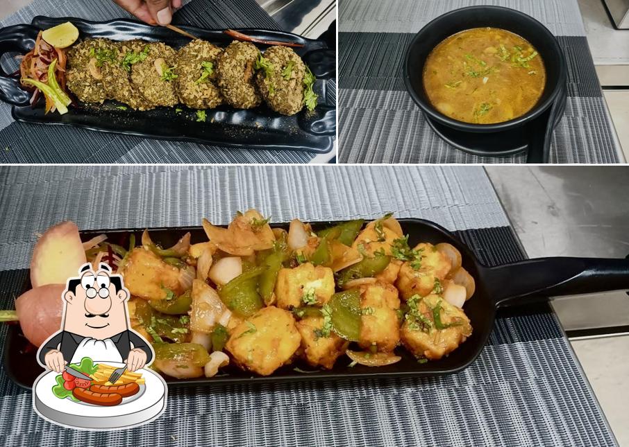 Food at Rajhans Veg Restaurant