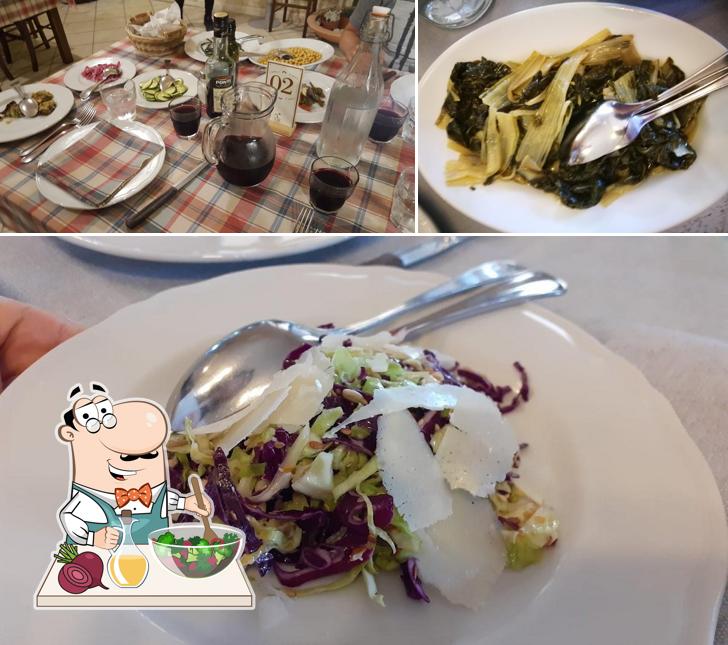 Insalata di barbabietole al Agriturismo Le Site
