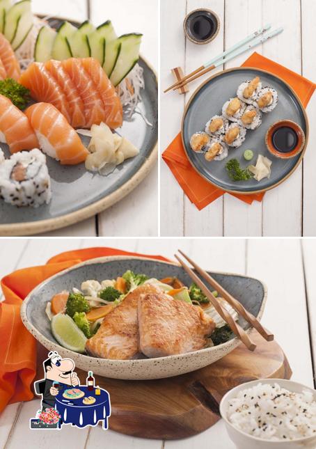 Sashimi em Hitode Sushi