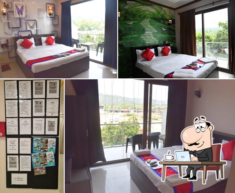 The interior of Hotel Baga HighQ