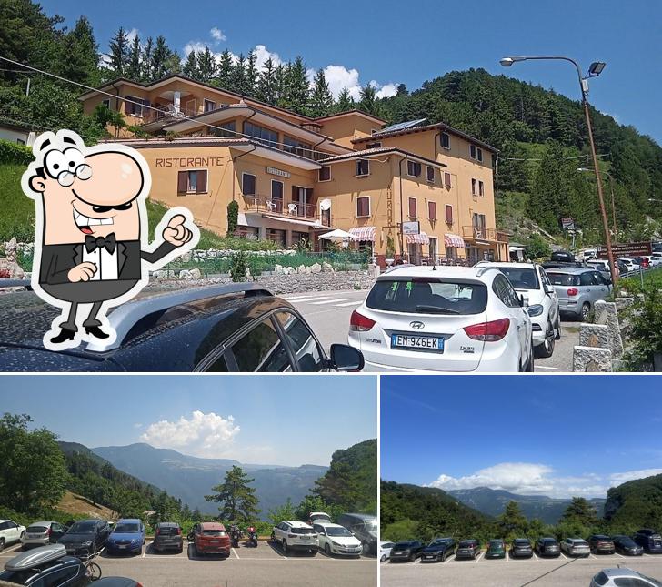 Gli esterni di La Tavernetta del Baldo