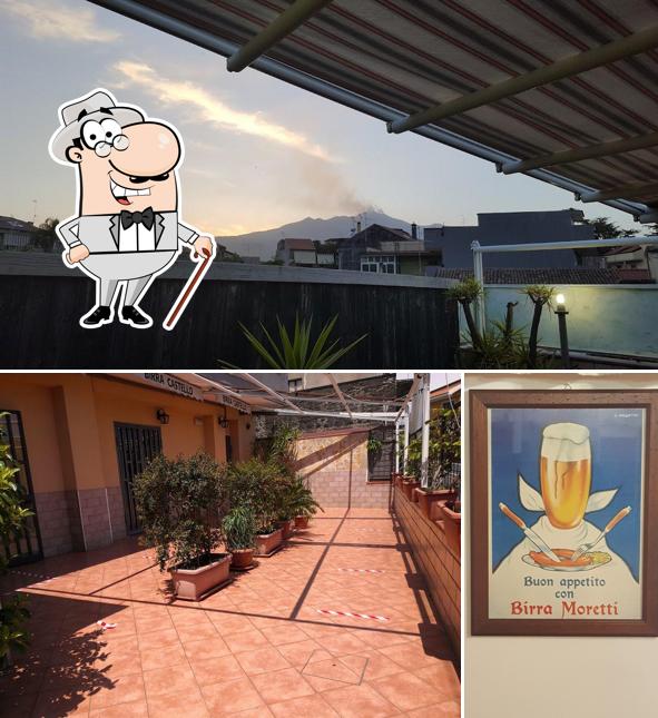 Gli esterni di Pizzeria La Cuccagna