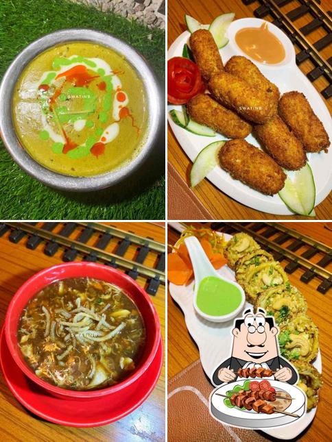 Meals at Tasty Train Restaurant