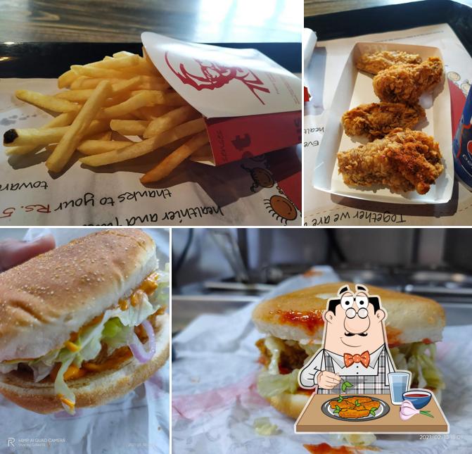 Chicken wings at KFC