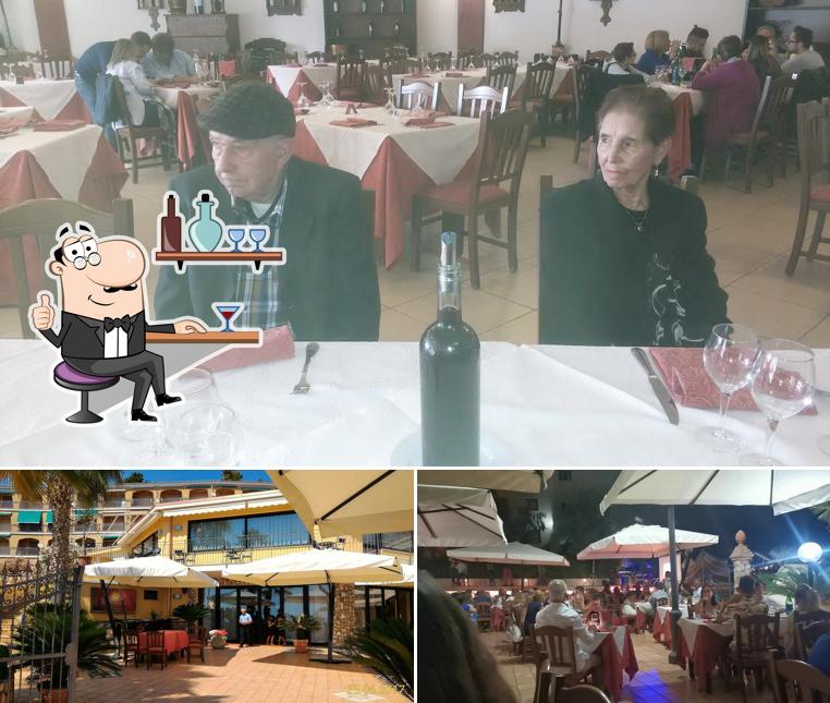 Gli interni di L'Ottagono Ricevimenti - Ristorante Pizzeria F.lli Verta