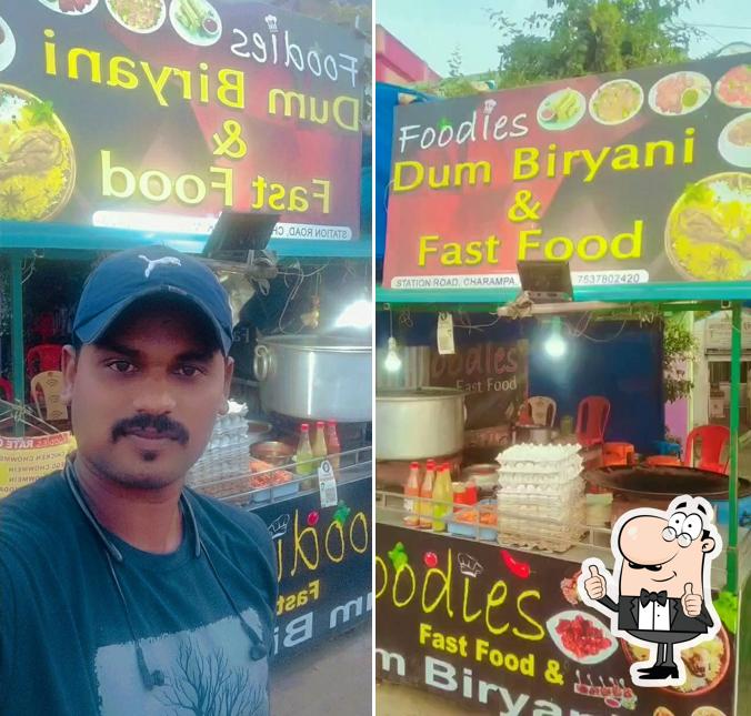 Here's an image of Foodiea fast food, charampa station road bhadrak