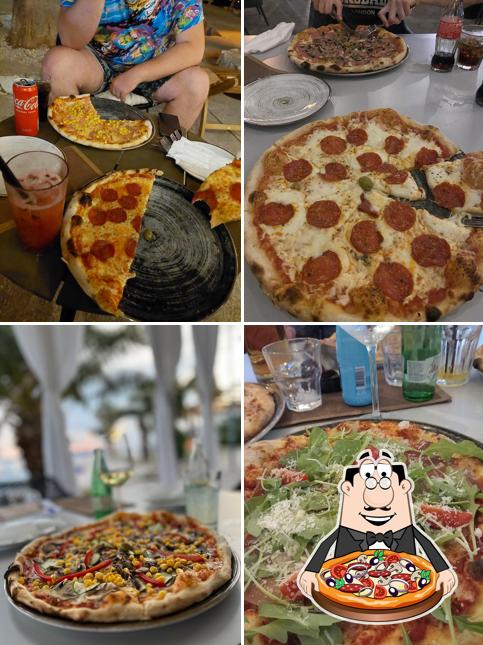 Ordina una pizza a Ginger Beach Bar