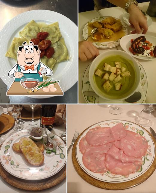 Ravioli al Osteria di Largo Kennedy