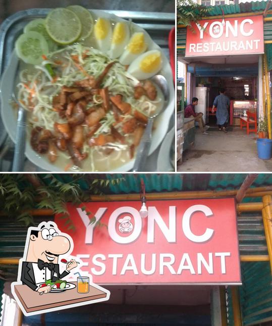 Food at Yonc Restaurant