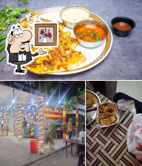 Take a look at the photo depicting interior and food at Shah Ji Fast Food