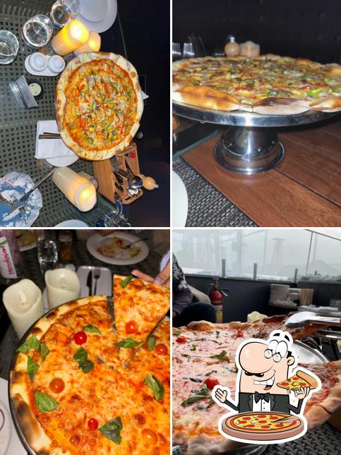 Order different kinds of pizza
