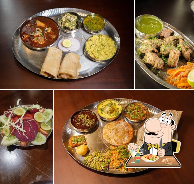 Food at Aasra Restaurant