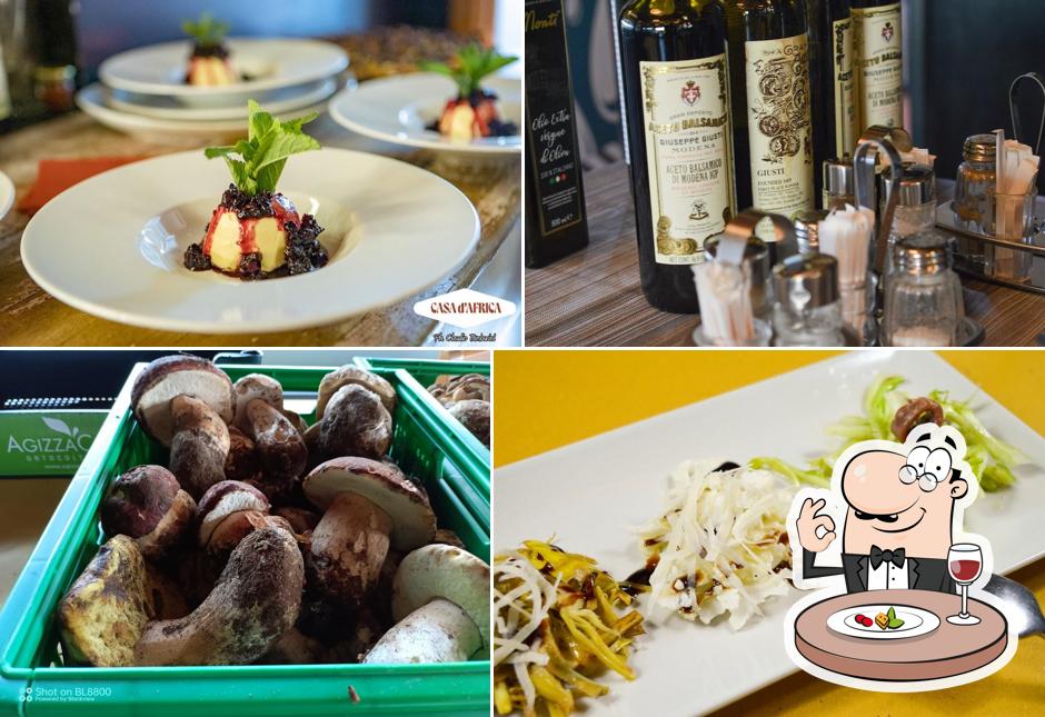 Cibo al Casa d'Africa - Pizzeria Gourmet e Cucina Toscana - Ristorante con Piscina e Giardino