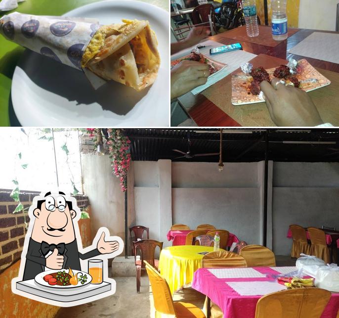 Among various things one can find food and interior at GOLDEN CHILLI restaurant