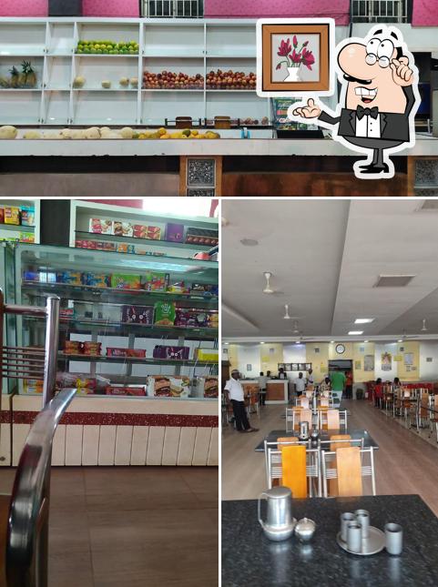 The interior of Jainika Restaurant