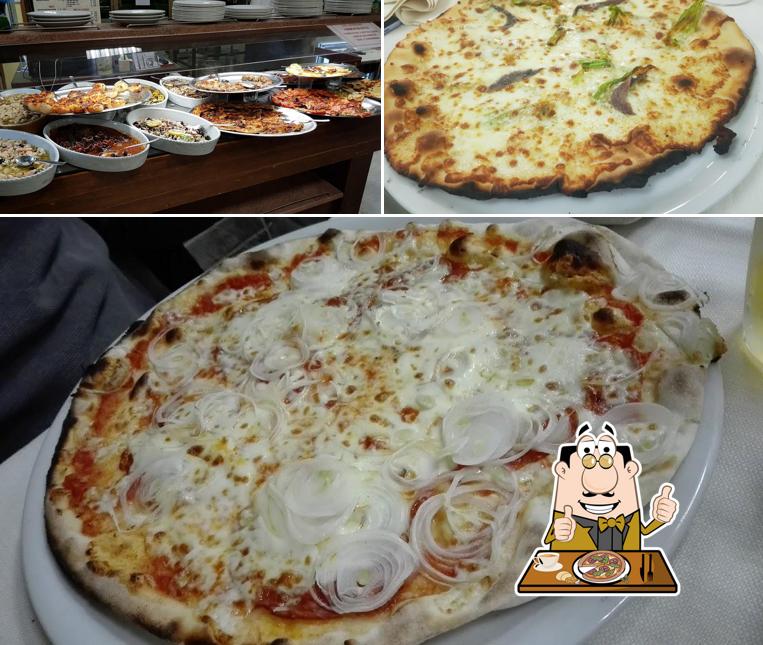 A Pizzeria da Gabriele, puoi ordinare una bella pizza