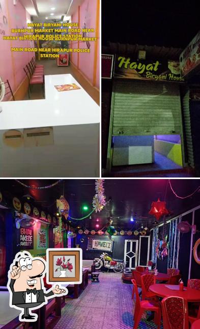 Check out how Hayat Biryani House looks inside