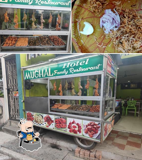 Food at Mughal Hotel Family Restaurant
